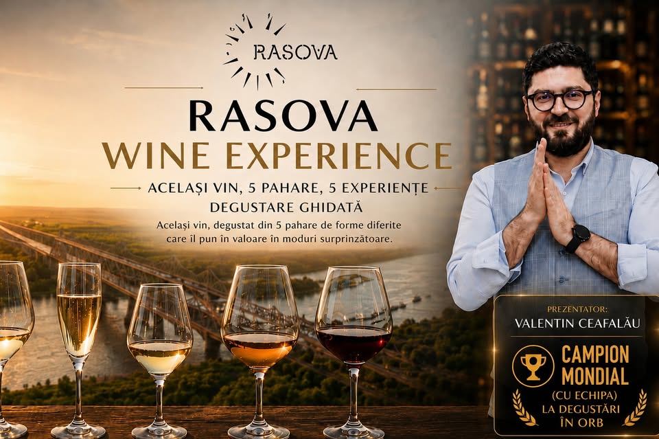 Rasova Wine Experience cu Valentin Ceafalău la “Treasures of the East”