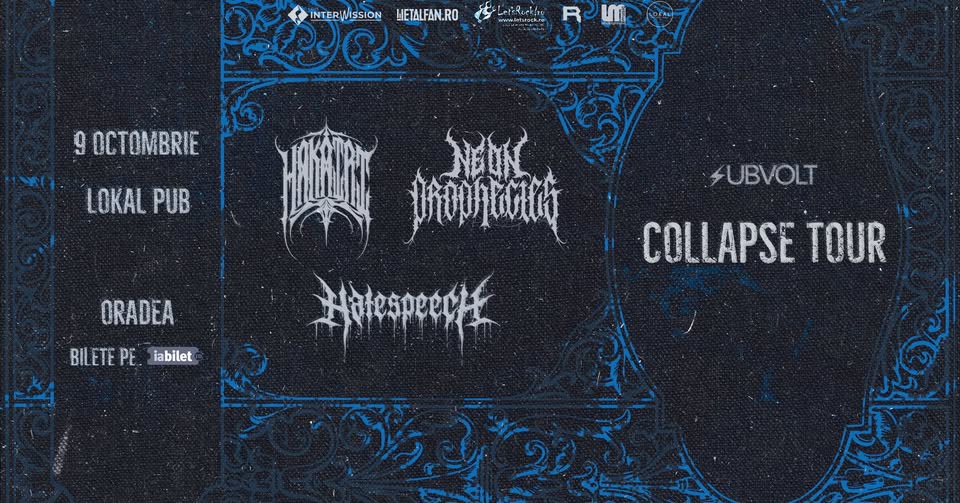 Collapse Tour: Hakairi, Neon Prophecies și Hatespeech în Lokal