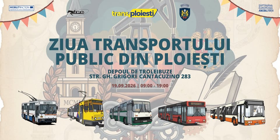 Ziua Transportului Public din Ploiești 2026
