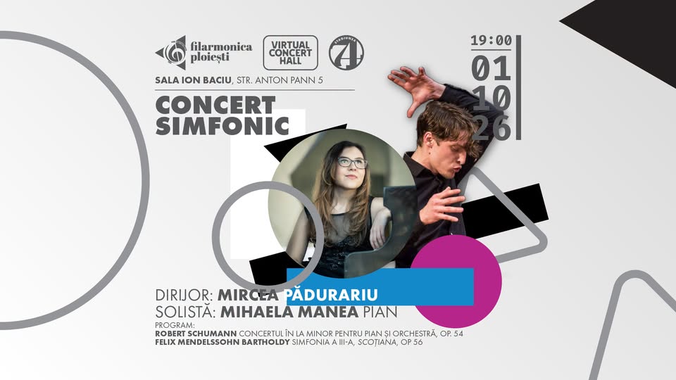 Concert simfonic – 1 octombrie 2026