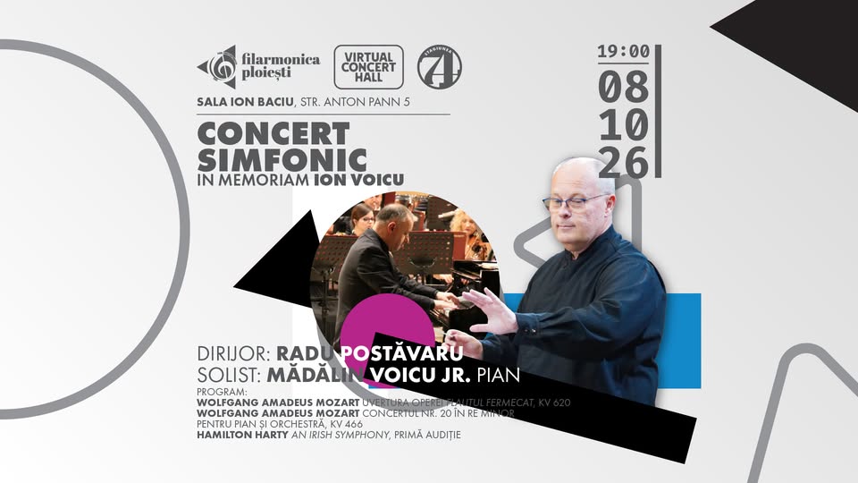 Concert simfonic „In memoriam Ion Voicu” – 8 octombrie 2026