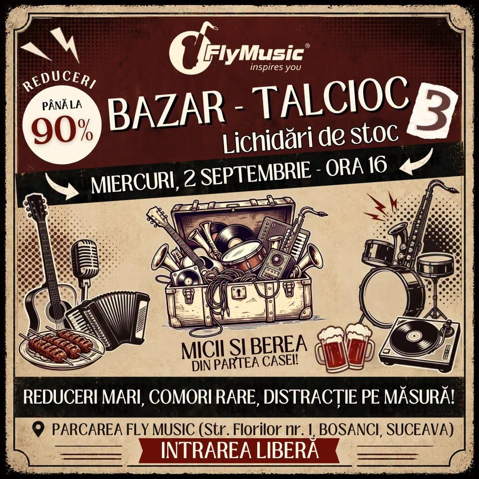 BAZAR โ TALCIOC | LICHIDAฬRI DE STOC โ EDITฬฆIA A III-A ๐ฅณ