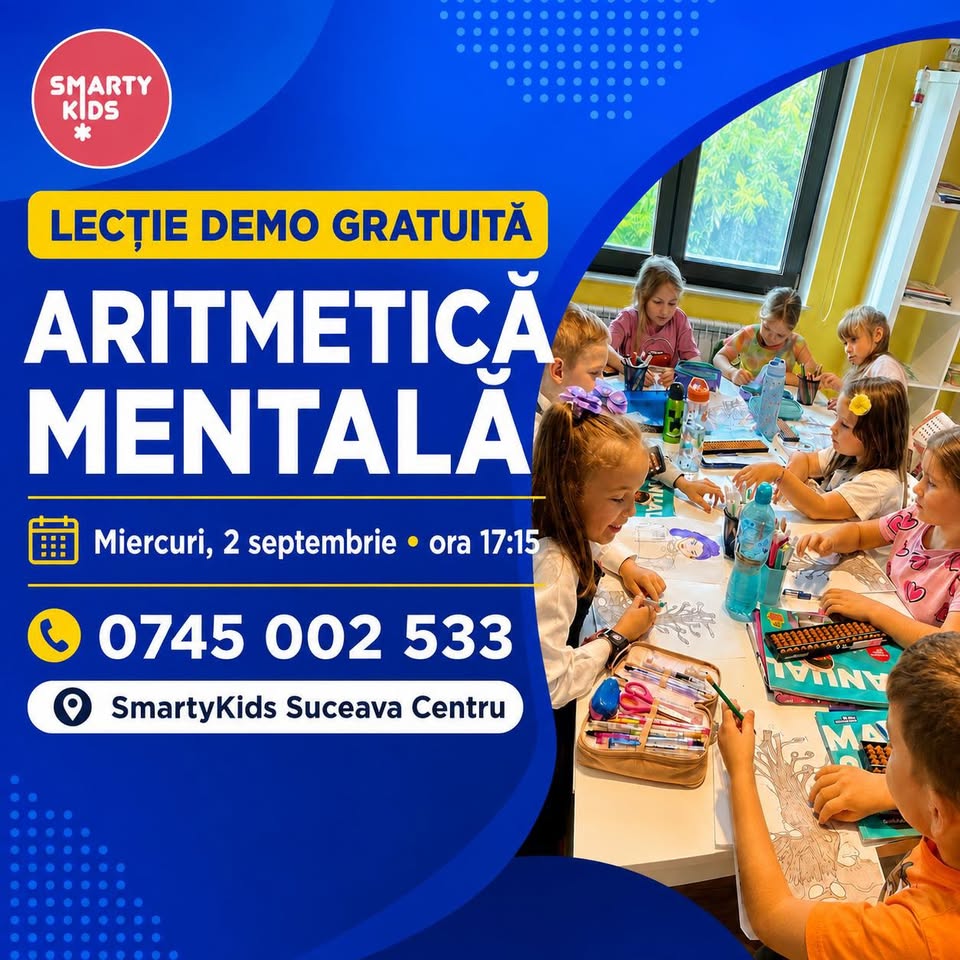Lecție DEMO de Aritmetică mentală