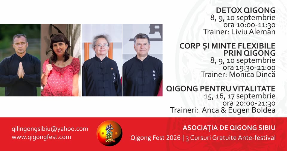 3 CURSURI GRATUITE ANTE-FESTIVAL SIBIU