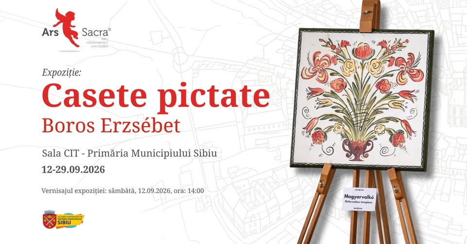 Casete pictate – Boros Erzsébet | Expoziție | Ars Sacra Sibiu