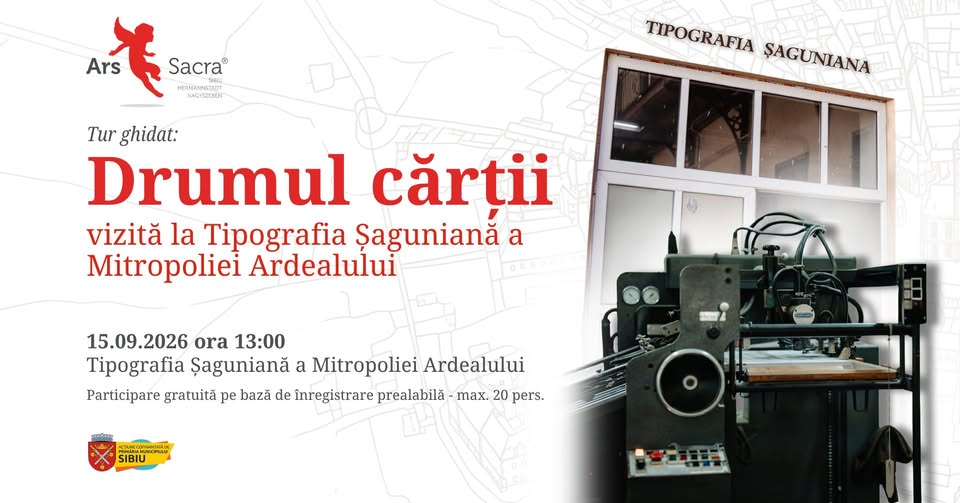 Drumul Cărții | Tur ghidat | Ars Sacra Sibiu