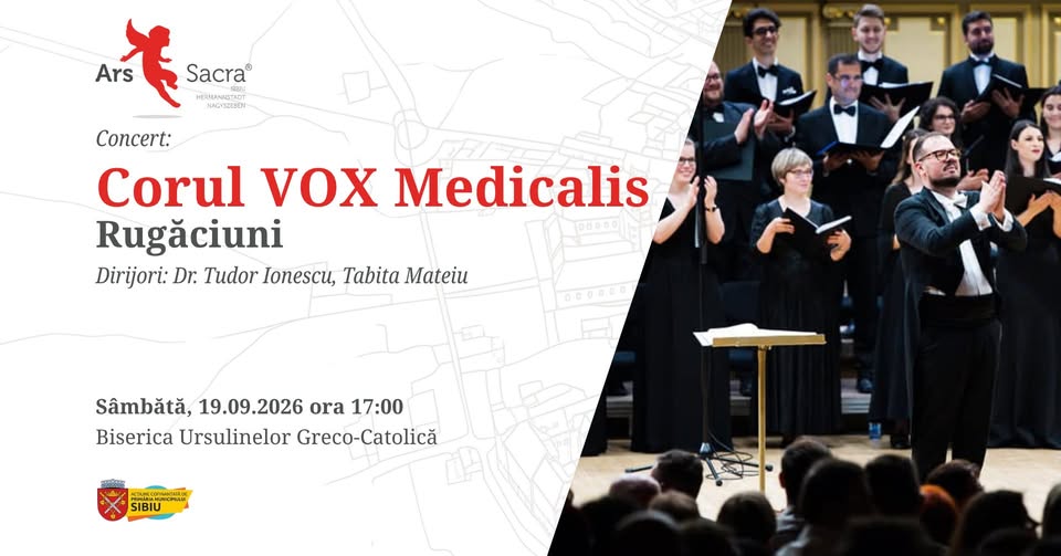 Rugăciuni | Concert coral | Corul VOX Medicalis | Ars Sacra Sibiu