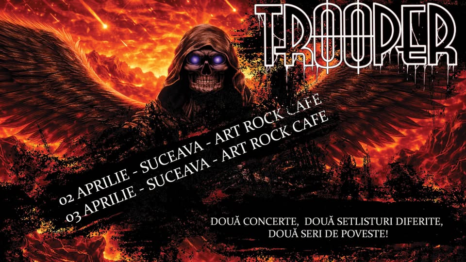 SHOW 1 – TROOPER – SUCEAVA – ART ROCK CAFE