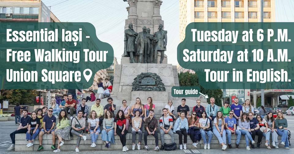 Essential Iași – free walking tour / tur ghidat pietonal gratuit