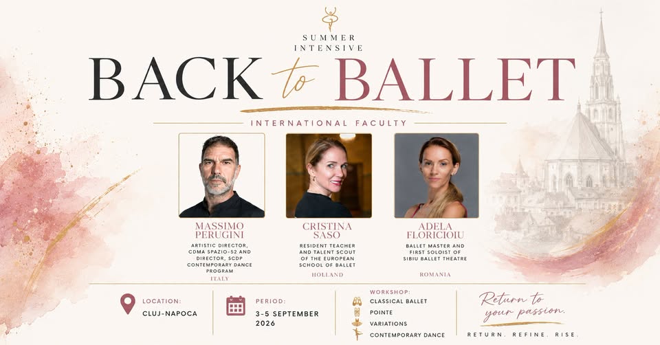 BACK TO BALLET | CLUJ-NAPOCA