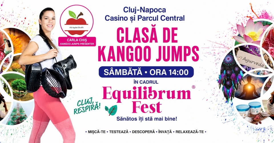 Clasa Kangoo Jumps @ Equilibrum Fest Cluj