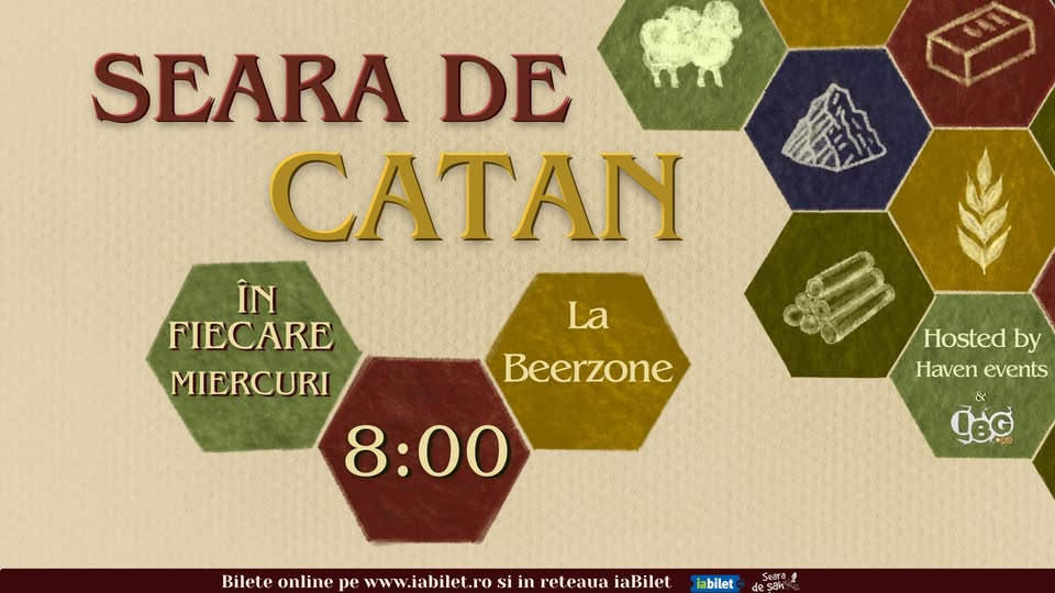 Iasi: Seara de Catan