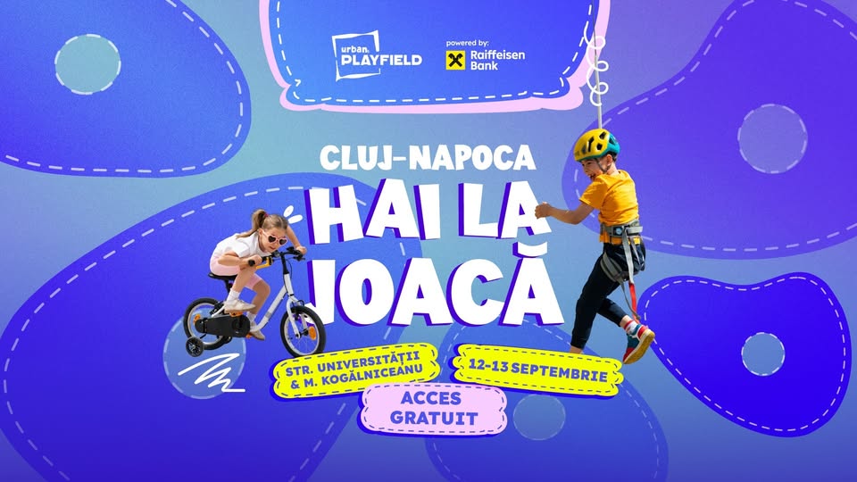 Urban Playfield I Cluj-Napoca, hai la joacă!