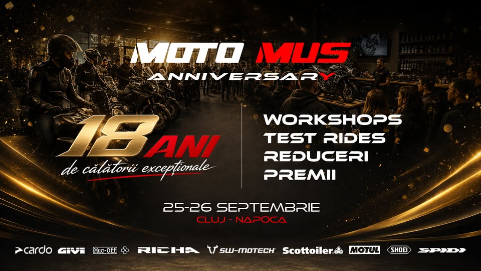 MOTO MUS ANNIVERSARY – 18 ANI! 🥳 Cluj-Napoca
