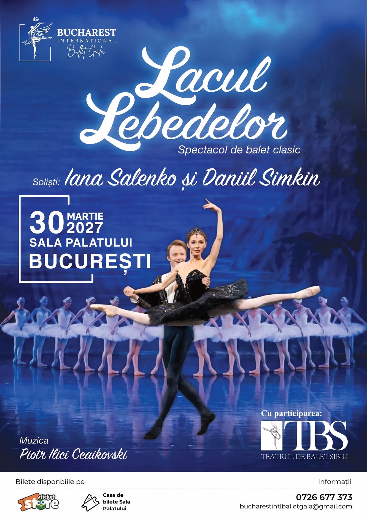 Lacul Lebedelor- Iana Salenko & Daniil Simkin