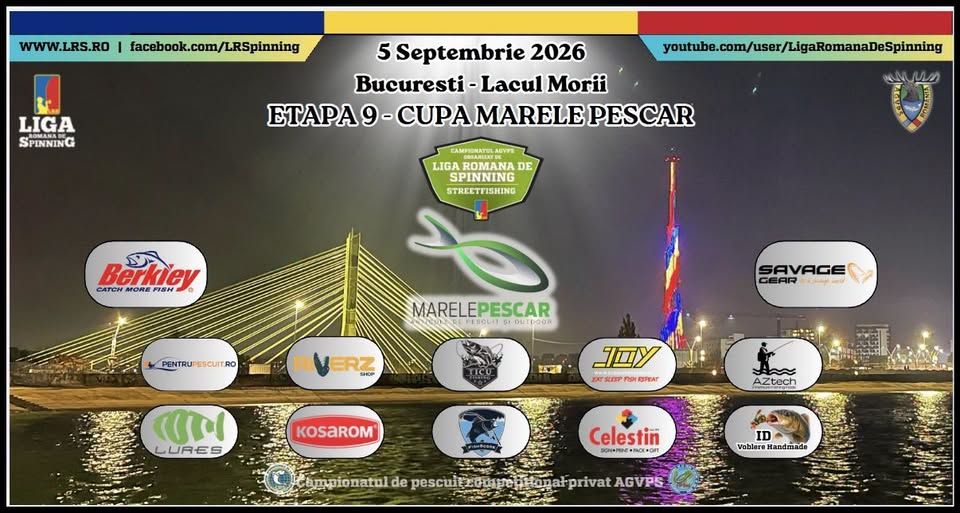 ETAPA 9 -BUCURESTI-LACUL MORII-05.09.2026