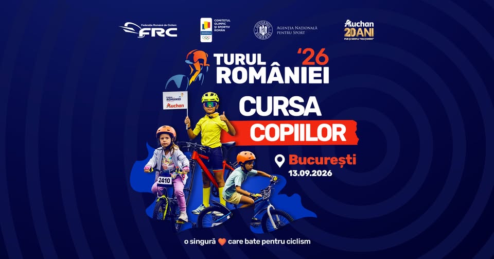 Cursa copiilor – București – Turul României 2026