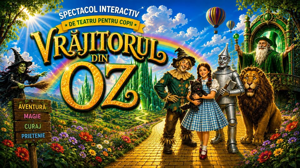 Vrajitorul din Oz – Bucuresti