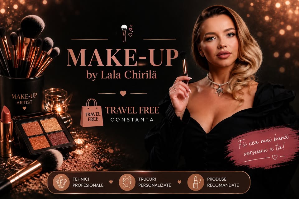 Sesiune de Make-Up cu Lala Chirilă