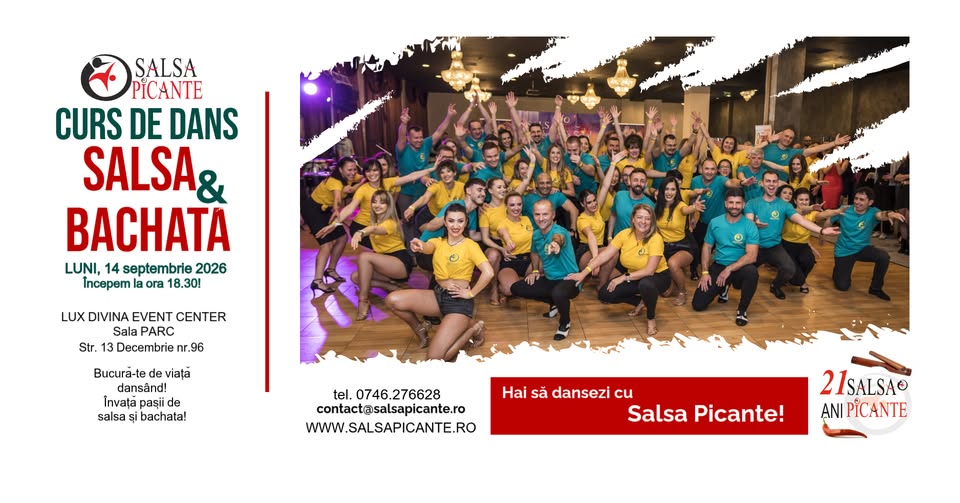 Curs nou de Salsa & Bachata la Salsa Picante Brasov!