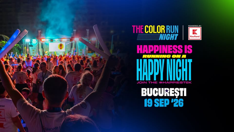 The Color Run NIGHT Bucuresti powered by Kaufland