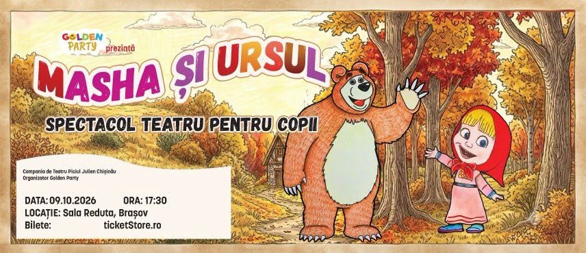 Masha si Ursul – Brasov