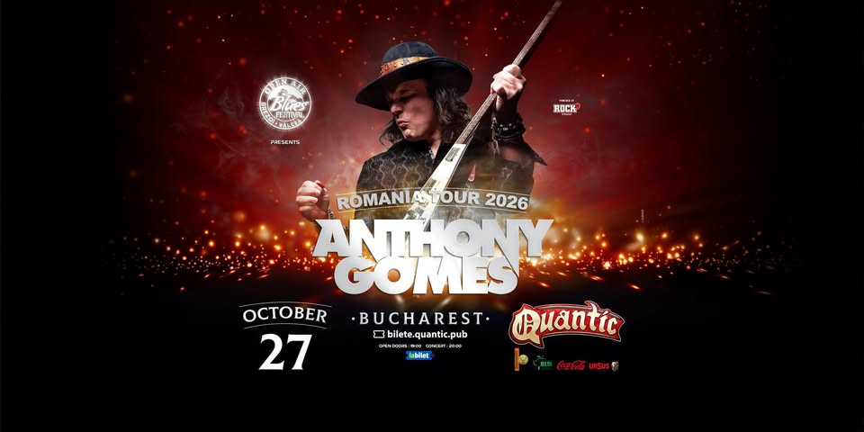 ANTHONY GOMES โข QUANTIC โข BUCUREศTI