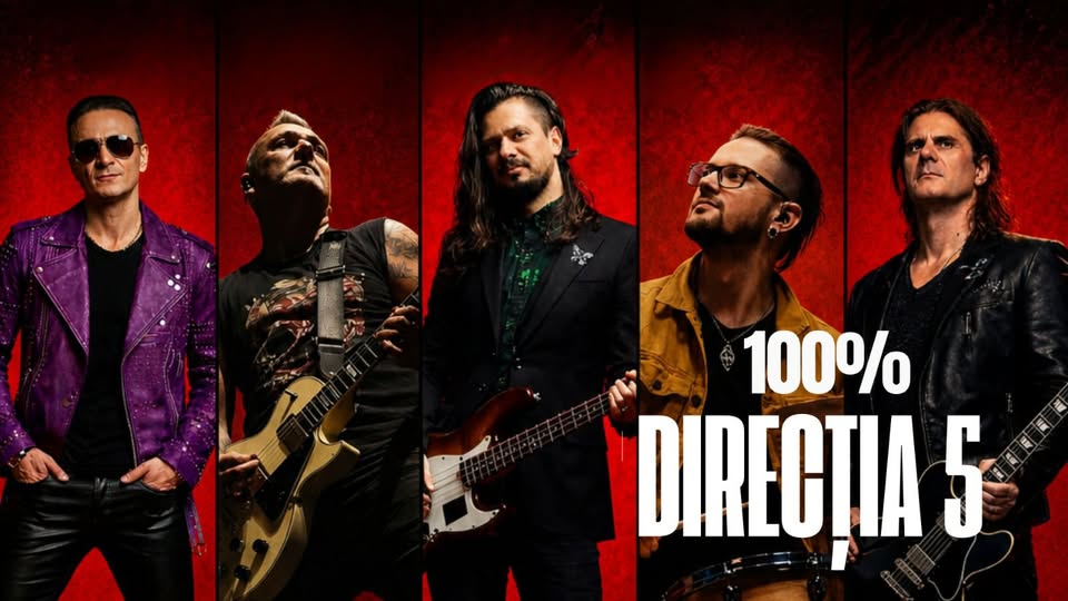 Concert Direcția 5 la Centrul Cultural Reduta Brașov