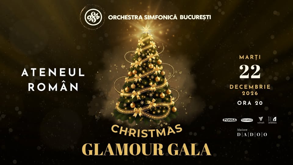 Christmas Glamour Gala cu Orchestra Simfonică București