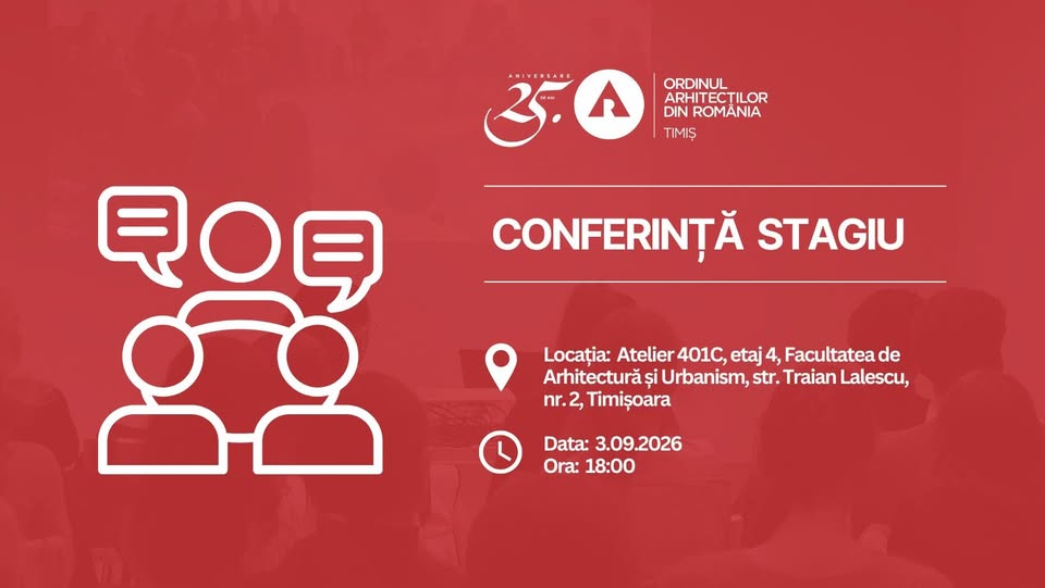 Conferință de stagiu septembrie 2026