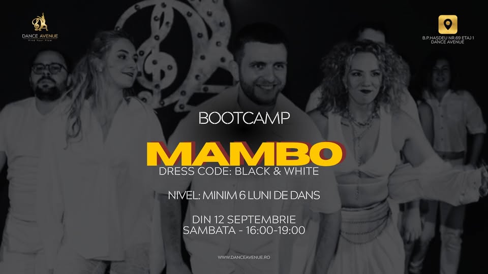 Modul Special | MAMBO BOOTCAMP | by Dance Avenue Cluj-Napoca