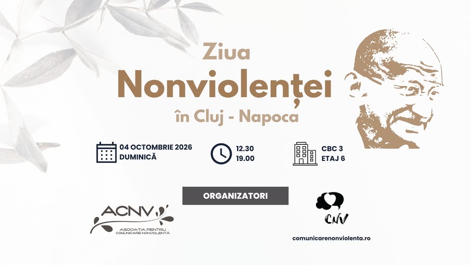Ziua Nonviolenței în Cluj-Napoca