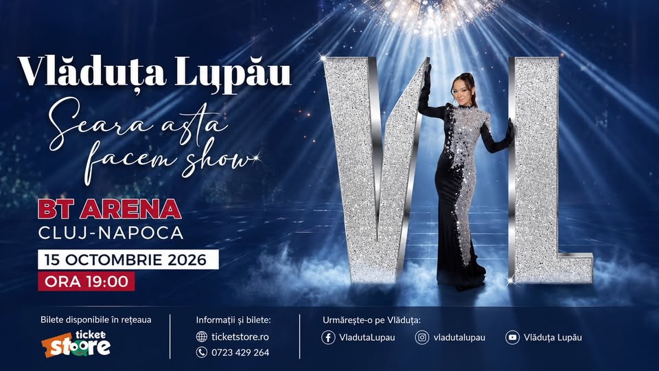 Seara asta facem show – Vladuta Lupau – Cluj Napoca