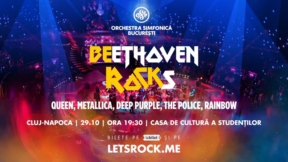 BEethoven ROCKs: Cluj-Napoca – 29 Octombrie