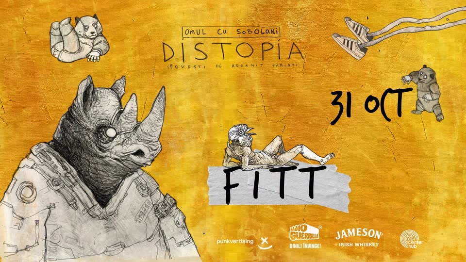 Omul cu Sobolani • Lansare de album: „Distopia” • Timisoara • FITT • 31 octombrie