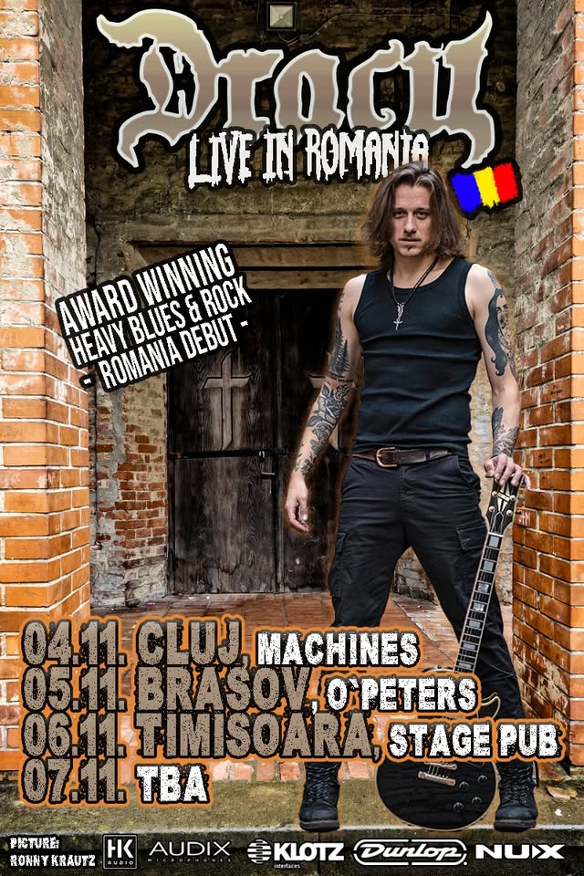 DRACU Live – Stage Pub, Timisoara (Romania Tour 2026)