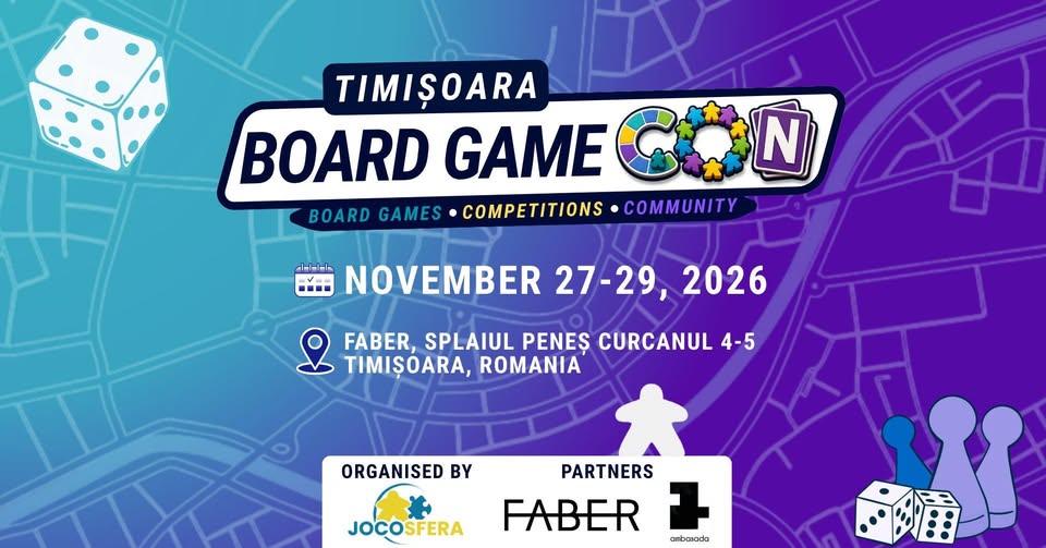 Timișoara Board Game CON 2026
