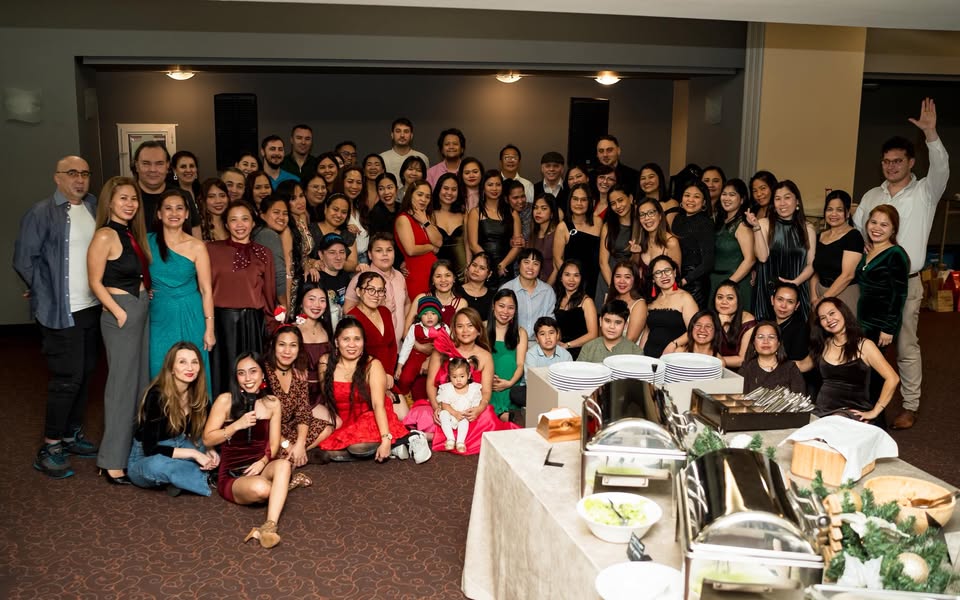 Filipino in Timisoara Christmas Party
