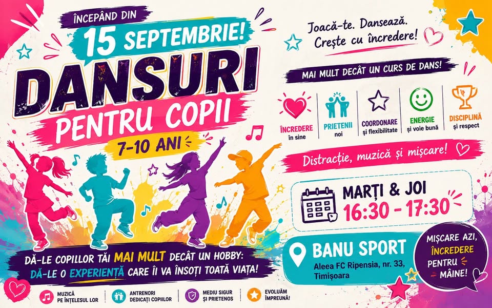 Dansuri pentru copii | 7-10 ani