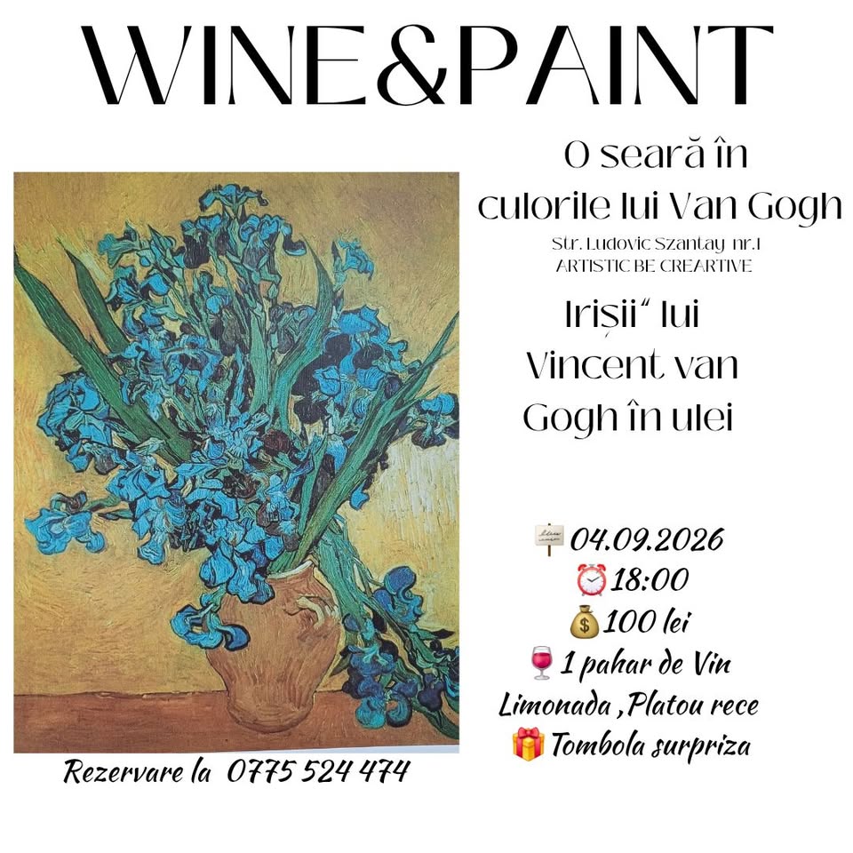 O seara în culorile lui Vincent Van Gogh