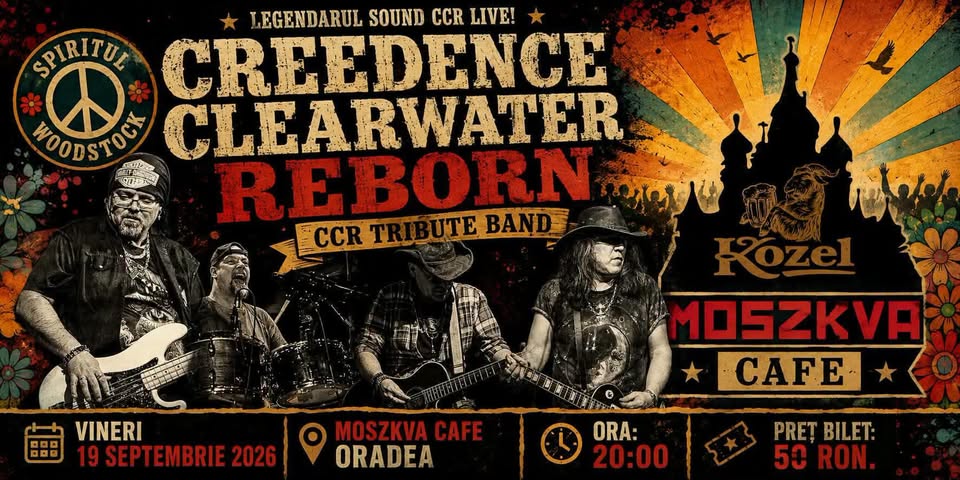 Creedence Clearwater Reborn | CCR Tribute Band @ Moszkva