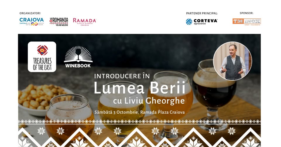 Workshop Introducere in lumea berii cu Liviu Gheorghe