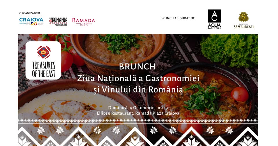 Brunch de Ziua Națională a Gastronomiei și Vinului din România