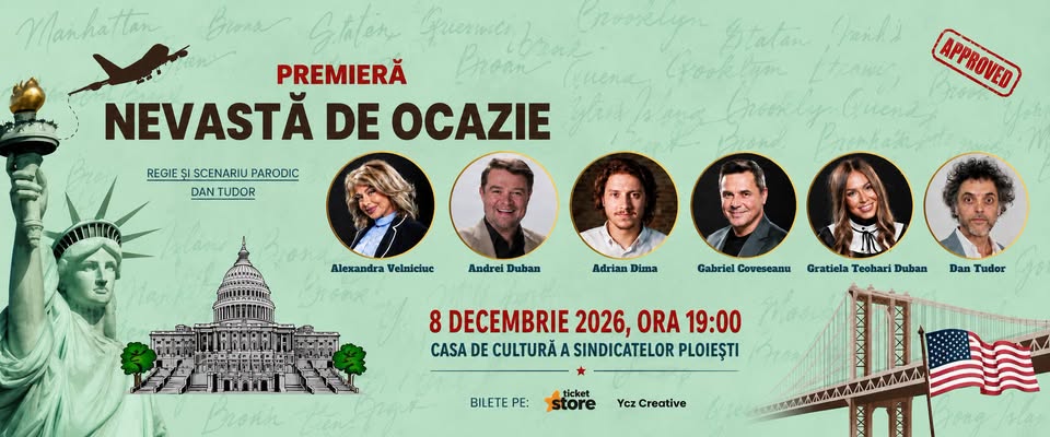 Comedie – NEVASTA DE OCAZIE !!! – Ploiesti