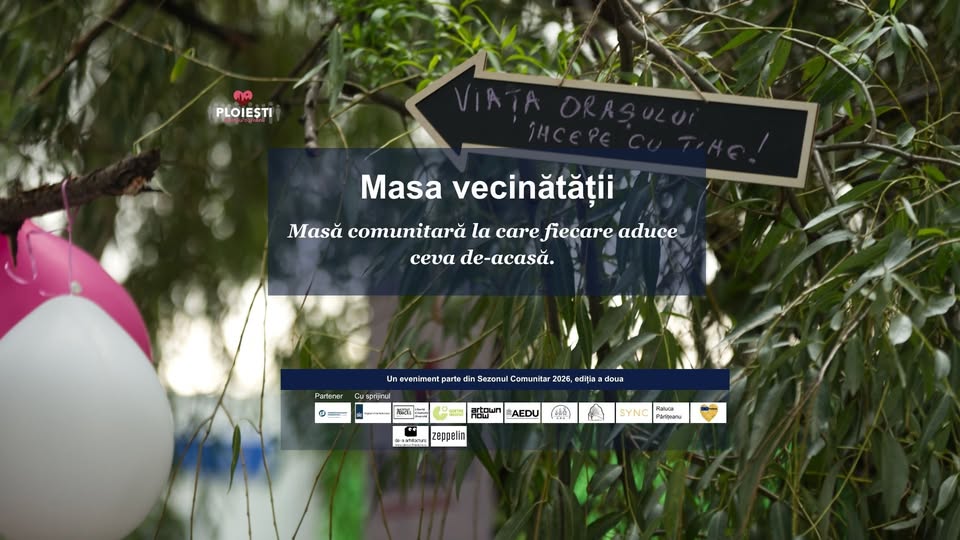 Sezon comunitar: Masa vecinătății pe malul Dâmbului