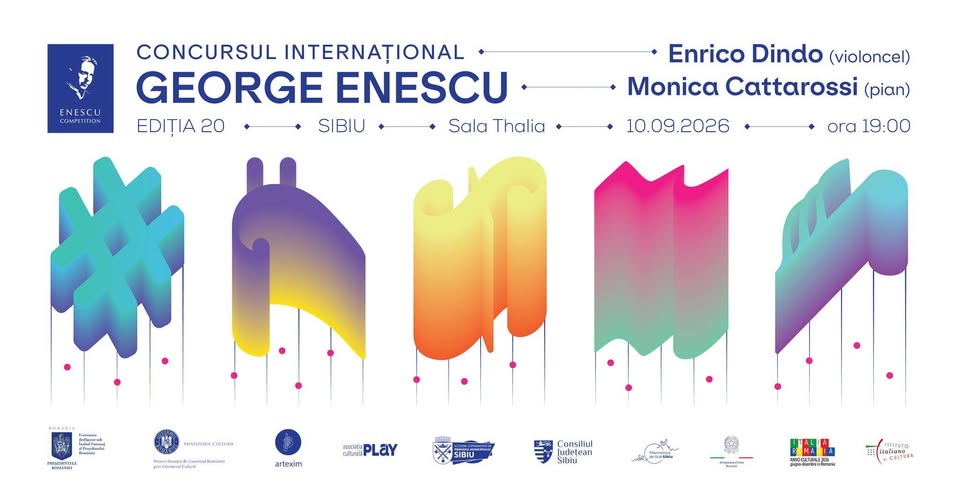 Enrico Dindo & Monica Cattarossi ✦ Concursul Internațional George Enescu la Sibiu