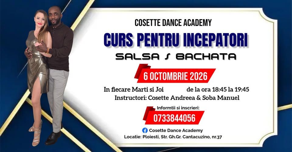CURS DE DANS PENTRU INCEPATORI (NIVEL 0)