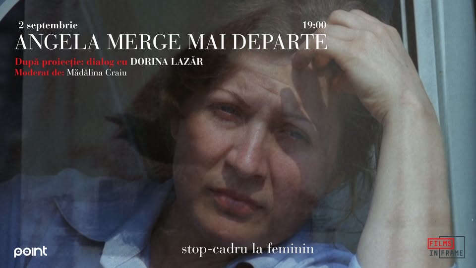ANGELA MERGE MAI DEPARTE | Proiecție film + Q&A Dorina Lazăr