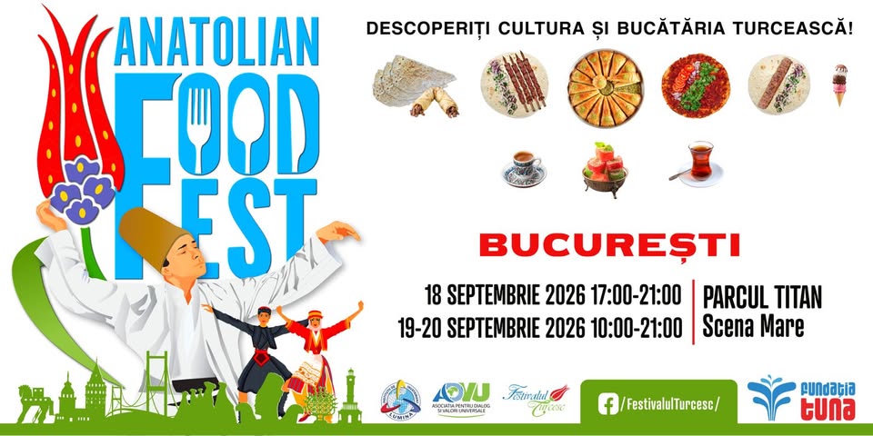 ANATOLIAN FOOD FEST – EDIȚIA DE TOAMNĂ
