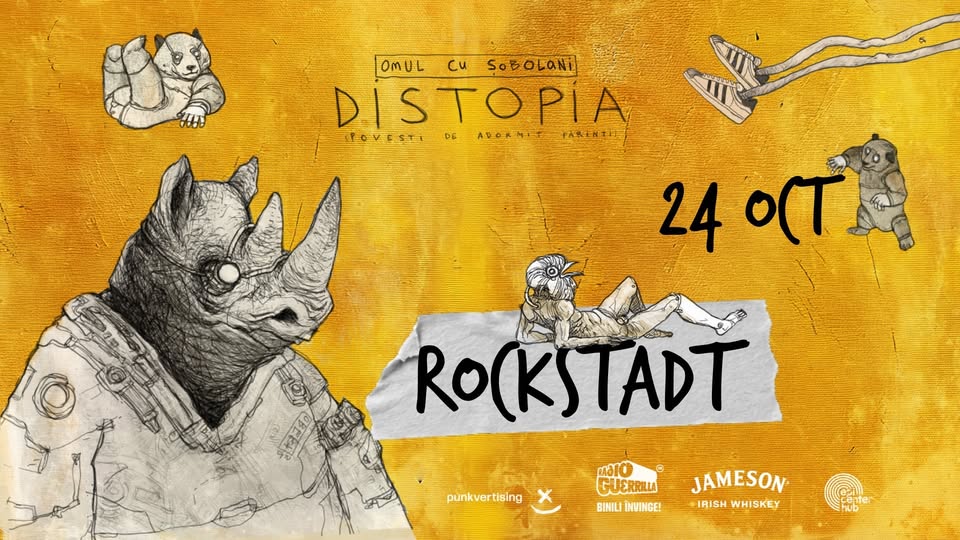 Omul cu Sobolani • Lansare de album: „Distopia” • Brasov • Rockstadt • 24 octombrie